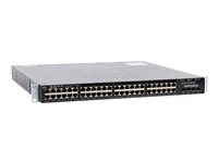 Cisco Catalyst 3650-48TS-S - Switch - L3 - Administreret - 48 x 10/100/1000 + 4 x SFP - desktop, monterbar på stativ WS-C3650-48TS-S