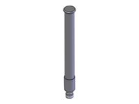 Cisco Aironet Dual-Band Omnidirectional Antenna - Antenne - 7 dBi (til 5 GHz), 4 dBi (til 2,4 GHz) - omni-directional - udendørs - grå AIR-ANT2547VG-N=