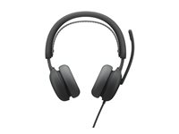 Logitech Zone Wired 2 for Business - Headset - på øret - kablet - aktiv støjfjerning - grafit - UC-certificeret 981-001618