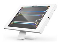 Compulocks iPad Pro M4 13" (2024), Apex Secured Enclosure Wall Mount - Monteringssæt (indelukke, stativ) - eksponeret front/bagsidekamera og sensorer - for tablet - låsbar - metalramme - sort - skærmstørrelse: 13" - monteringsgrænseflade: 100 x 100 mm - disk, vægmonterbar - for Apple 13-inch iPad Pro M4 Wi-Fi, M4 Wi-Fi + Cellular 111W13PAPX4W