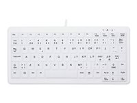 Active Key MedicalKey AK-C4110 - Tastatur - USB - Nordisk - hvid AK-C4110F-US-W/NOR