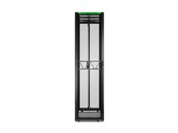 APC NetShelter SX Gen 2 - Rack kabinet - 2258 H x 600W x 1200D mm, med Sides - gulvstående - sort - 48U - 19" - TAA-kompatibel AR3307B2