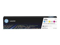 HP 225A - Farve (cyan, magenta, gul) - original - boks - tromlekit - for P/N: 9S184A#B19, 9S184A#BGJ W2257A