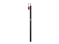 APC EasyPDU EPDU2216M - Strømfordelingsenhed (rackversion) - med måler - AC 400 V - 11 kW - 11040 VA - tre faser - Ethernet 10/100/1000, serial, USB - input: IEC 60309 3P+N+E - output-stikforbindelser: 24 (21 x IEC 60320 C13, 3 x IEC 60320 C19) - 0U - 2 m ledning - sort EPDU2216M