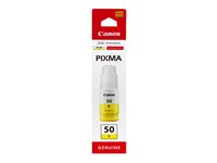 Canon GI 50 Y - Gul - original - blækrefill - for PIXMA G5050, G6050, G7050, GM2050, GM4050 3405C001