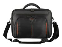 Targus Classic+ Clamshell - Bæretaske til notebook - 15" - 15.6" - sort, rød CN415EU