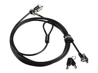 Kensington MicroSaver 2.0 Twin Head - Sikkerhedskabelslås - 2.5 m 4XE0N80915