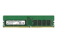 Micron - DDR4 - modul - 32 GB - DIMM 288-PIN - 3200 MHz / PC4-25600 - CL22 - 1.2 V - ikke bufferet - ECC MTA18ASF4G72AZ-3G2F1R