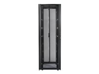APC NetShelter SX Enclosure with Sides - Rack kabinet - sort - 48U - 19" - TAA-kompatibel AR3157SP