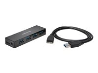 Kensington UH4000C - Hub - 4 x SuperSpeed USB 3.0 - desktop K39122EU