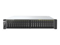 QNAP TDS-h2489FU R2 - NAS-server - 24 bays - rackversion - SATA-600 / NVMe - RAID JBOD, 0, 1, 10, 5, 50, 6, 60 - RAM 256 GB - 25 Gigabit Ethernet / 2.5 Gigabit Ethernet - iSCSI support - 2U TDS-H2489FU-R2-4314-256G