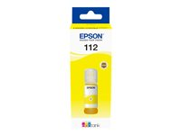 Epson EcoTank 112 - 70 ml - gul - original - blækrefill - for EcoTank L11160, L15150, L15160, L6460, L6490, L6550, L6570, L6580; EcoTank Pro L15180 C13T06C44A