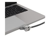 Compulocks Ledge Lock Adaptor for MacBook Pro 13" M1 & M2 with Keyed Cable Lock - Adapter til låsning af slot for sikkerhed - med kabellås med nøgle - for Apple MacBook Pro 13.3 in (M1, M2) UNVMBPRLDG01KL