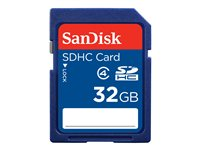 SanDisk Standard - Flashhukommelseskort - 32 GB - Class 4 - SDHC SDSDB-032G-B35