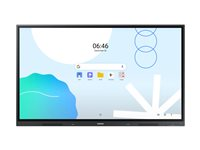 Samsung Interactive Display WA75D - 75" Diagonal klasse WAD Series LED-bagbelyst LCD paneldisplay - uddannelse/virksomhed - med indbygget interaktivt whiteboard, berøringsskærm (multi-berøring) - Android - 4K UHD (2160p) 3840 x 2160 - space grey LH75WADWLGCXEN