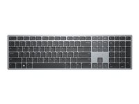 Dell Multi-Device KB700 - Tastatur - trådløs - 2.4 GHz, Bluetooth 5.0 - QWERTY - Pan Nordic - grå - med 3 års Next Business Day Advanced Exchange Service KB700-GY-R-NOR