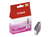 Canon CLI-8M - 13 ml - magenta - original - blækbeholder - for PIXMA iP3500, iP4500, iP5300, MP510, MP520, MP610, MP960, MP970, MX700, MX850, Pro9000 0622B001