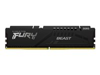 Kingston FURY Beast - DDR5 - sæt - 64 GB: 2 x 32 GB - DIMM 288-PIN - 5600 MT/s / PC5-44800 - CL40 - 1.25 V - ikke bufferet - on-die ECC KF556C40BBK2-64