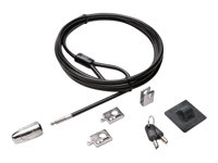 Kensington Desktop and Peripherals Locking Kit 2.0 - Master Keyed - Sikkerhedspakke for system - 2.44 m K64425M