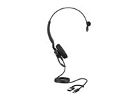 Jabra Engage 40 Mono - Headset - på øret - kablet - USB-C, USB-A - støjisolerende - Optimized for Microsoft Teams 4093-413-269