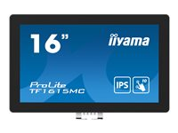 iiyama ProLite TF1615MC-B1 - LED-skærm - Full HD (1080p) - 15.6" TF1615MC-B1