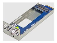 QNAP - Ramme - E1.S tray med M.2 2280 adapter v2 - M.2 - M.2 Card - EDSFF E1.S QDA-E1SM2
