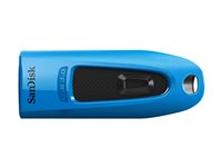 SanDisk Ultra - USB flashdrive - 64 GB - USB 3.0 - blå SDCZ48-064G-U46B