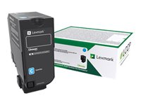 Lexmark - Højtydende - cyan - original - tonerpatron LCCP, LRP - for Lexmark CX725de, CX725dhe, CX725dthe 84C2HC0