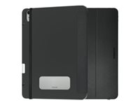 OtterBox React Series - Flipomslag til tablet - sort - for Apple 13-inch iPad Air M2 Wi-Fi, M2 Wi-Fi + Cellular, M3 Wi-Fi, M3 Wi-Fi + Cellular 77-93882