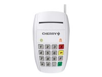 CHERRY SmartTerminal ST-2100 - SMART-kortlæser - USB - hvid ST-2100UG