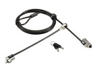 Kensington Slim NanoSaver 2.0 Dual Headed Lock - Sikkerhedskabelslås K65023WW