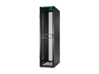 APC NetShelter SX Gen 2 - Rack kabinet - 2436H x 600W x 1200D mm, with sides - gulvstående - sort - 52U - 19" - TAA-kompatibel AR3308B2