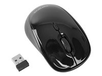 Targus - Mus - højre- og venstrehåndet - optisk - trådløs - 2.4 GHz - trådløs modtager (USB) - sort AMW50EU