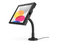 Compulocks iPad 10th-11th (A16) Gen Swell Enclosure Flex Arm Mount White - Stativ - for tablet - udbulningsindelukke - hvid - skærmstørrelse: 10.9" - overflademonterbar - for Apple 10.9-inch iPad Wi-Fi, Wi-Fi + Cellular 159W209SWLW
