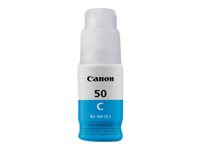 Canon GI 50 C - Cyan - original - blækrefill - for PIXMA G5050, G6050, G7050, GM2050, GM4050 3403C001