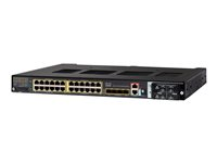 Cisco Industrial Ethernet 4010 Series - Switch - Administreret - 24 x 10/100/1000 (PoE+) + 4 x 10/100/1000/SFP (uplink) - DIN monterbar på skinne - TAA-kompatibel IE-4010-4S24P=