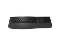 HP 685 - Tastatur - dual mode, 3-zone layout, multi-enhed, 23 programmerbare taster, OS Auto-Detection, lavprofil tastetryk - 100% - full size - trådløs - 2.4 GHz - Pan Nordic - sort 8T6L9UT#UUW