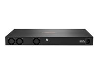 HPE Aruba 6200F 24G Class4 PoE 4SFP+ 370W Switch - Switch - L3 - Administreret - 24 x 10/100/1000 (PoE+) + 4 x 1 Gigabit / 10 Gigabit SFP+ - monterbar på stativ - PoE+ (370 W) JL725A