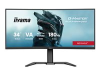 iiyama G-MASTER Red Eagle GCB3484WQSU-B1 - LED-skærm - kurvet - 34" - HDR GCB3484WQSU-B1