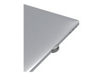 Compulocks Ledge Lock Adapter for MacBook Pro with Touch Bar 13" & 15" and Keyed Cable Lock - Adapter til låsning af slot for sikkerhed - sølv - for Apple MacBook Pro with Touch Bar 13.3" 4x Thunderbolt 3 (Late 2016, Mid 2017, Mid 2018, Mid 2019, Early 2020); MacBook Pro with Touch Bar 15.4" (Late 2016, Mid 2017, Mid 2018, Mid 2019) MBPRLDGTB01