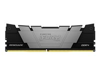 Kingston FURY Renegade - DDR4 - modul - 16 GB: 1 x 16 GB - DIMM 288-PIN - 4000 MT/s / PC4-32000 - CL19 - 1.35 V - ikke bufferet - ikke-ECC - sort KF440C19RB12/16