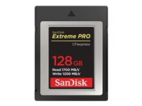 SanDisk Extreme Pro - flashhukommelseskort - 128 GB - CFexpress SDCFE-128G-GN4NN