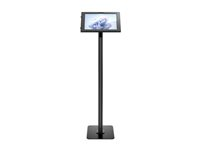 Compulocks - Stativ - for tablet - højglansaluminium - sort - skærmstørrelse: 13" - gulvstående, gulvmonterbar - for Microsoft Surface Go, Go 2, Go 3, Go 4, Pro 10, Pro 11, Pro 8, Pro 9 150B580APXB