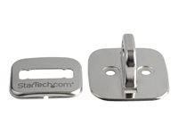 StarTech.com Laptop Cable Lock Anchor - Zinc Alloy - Computer Security Cable Anchor - Desk Mount Security Anchor Point - Screw-On Lock Anchor (LTANCHOR) - Lås-forankring - sølv - for P/N: LTLOCKNBL LTANCHOR