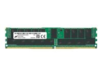 Micron - DDR4 - modul - 16 GB - DIMM 288-PIN - 3200 MHz / PC4-25600 - CL22 - 1.2 V - registreret - ECC MTA18ASF2G72PDZ-3G2E1R