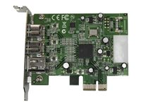 StarTech.com 3 Port 2b 1a Low Profile 1394 PCI Express FireWire Card Adapter - FireWire adapter - PCIe lavprofil - FireWire 800 - 2 porte + 1 x FireWire PEX1394B3LP