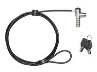 Kensington Master Keyed Combination Laptop Lock - Sikkerhedskabelslås - 1.8 m K67904WW