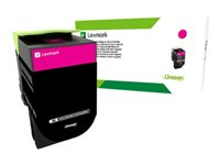 Lexmark 702XME - Særlig høj ydelse - magenta - original - tonerpatron Lexmark Corporate - for Lexmark CS510de, CS510dte 70C2XME