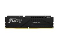 Kingston FURY Beast - DDR5 - modul - 32 GB - DIMM 288-PIN - 5200 MHz / PC5-41600 - CL40 - 1.25 V - ikke bufferet - on-die ECC KF552C40BB-32