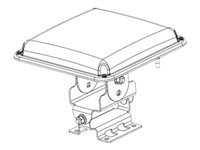 Cisco Aironet 2.4-GHz 13-dBi Directional Antenna - Antenne - 13 dBi - retnings - udendørs, stangmontering AIR-ANT2413P2M-N=